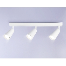 Накладной поворотный спот Ambrella light TA13148/3 WH белый GU10/3 max 12W 445*60*130