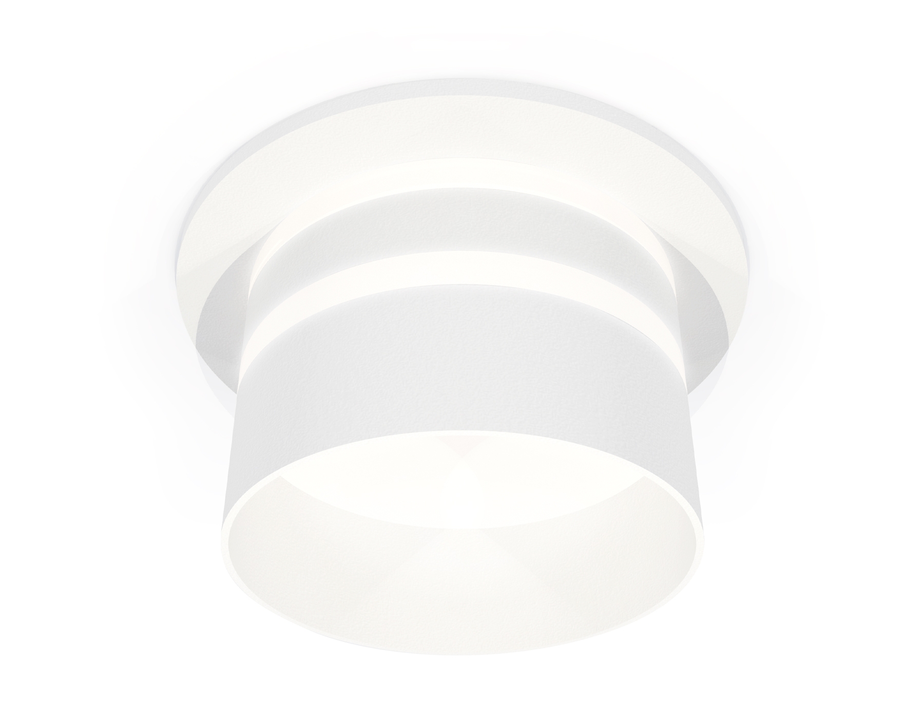 Комплект встраиваемого светильника Ambrella light XC6512062 SWH/FR белый песок/белый матовый MR16 GU5.3 (C6512, N6235)