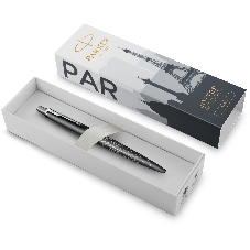 Ручка шариковая Parker Jotter Paris K179 (2221601) серый мет. M подар.кор.