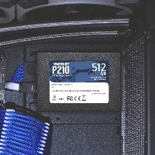 Накопитель SSD Patriot P210, 512Gb, SATA III, 2.5