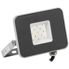 Прожектор IEK LPDO701-10-K03 СДО 07-10 светодиодный серый IP65 6500 K IEK