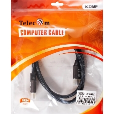 Кабель соединительный DP-DP 1.4V 8K@60Hz 1м, Telecom Pro TCG750-1M