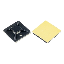 Площадка EKF plc-20x20-b самоклеящаяся (20х20 мм.) черная (100 шт.) EKF
