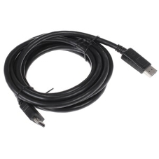 Кабель DisplayPort->HDMI Cablexpert CC-DP-HDMI-4K-6, 4K, 1.8м, 20M/19M, черный, экран, пакет