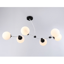 Светитльник Ambrella Light TR2552/6 WH/BK белый/черный E27/6 max 60W 1160*600*450