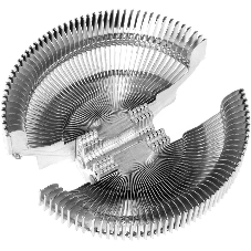 Кулер Cooler ID-Cooling ID-CPU-DK-01T серебристый 92мм алюминий 2200rpm 24db 3-pin 95W 52мм