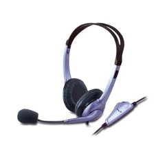 Гарнитура Genius HS-04S фиолетовый, проводная, USB-C/jack