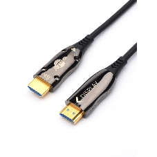 Кабель HDMI 50 м (HIGH speed, Metal gold, Optical) 8K VER 2.1 Кабель HDMI 50 м (HIGH speed, Metal gold, Optical) 8K VER 2.1