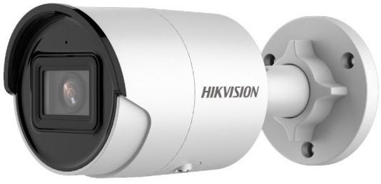 Камера видеонаблюдения цилиндрическая Hikvision DS-2CD2083G2-IU(4мм) 8Мп уличнаяс EXIR-подсветкой до 40м и технологией AcuSense1/2.8