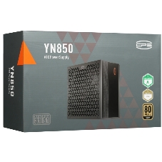 Блок питания PCCooler YN850, 850Вт, 80+ Gold, 135мм, модульный, черный