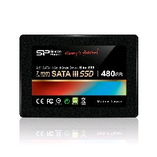 Накопитель SSD Silicon Power Slim S55, 480Gb, SATA, 2.5
