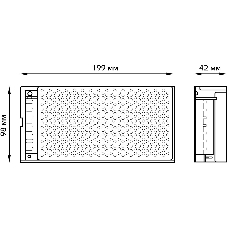 Блок питания GAUSS LED STRIP PS 100W 12V