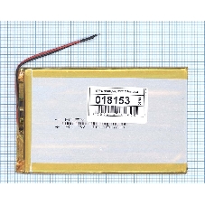 Аккумулятор Li-Pol (батарея) 3x75x123 мм 2pin 3.7V/4000mAh
