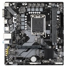 Материнская плата Gigabyte B760M H DDR4, LGA 1700, Intel B760, 2xDDR4, 4xSATA, 2xM.2, 1xPCIe 4.0 x16, 1xPCIe x1, 1xHDMI, 1xVGA, 1x 1Gb LAN, 2xUSB 2.0, 4xUSB 3.2 Gen 1, 3x3.5 мм, 7.1, Micro ATX