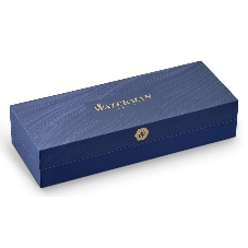 Ручка роллер Waterman Hemisphere (CWS0920350) Steel GT F черн. черн. подар.кор.