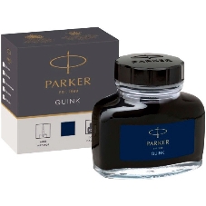 Флакон с чернилами Parker Quink Z13 (CW1950378) черный/синие чернила, 57мл для ручек перьевых