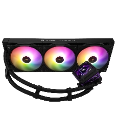 Водяное охлаждение для процессора Thermalright Frozen Warframe Pro 360 черный ARGb (360мм, черный, ARGb/Fans: 3x120мм, 70.84CFM, 29.8dBA, 2000RPM/Pump height 60мм, 23dBA, 3000RPM, Rad thickness 27mm/S: 1200, 1700, 1851, 2011, 2066, 115X, AM4, AM5)