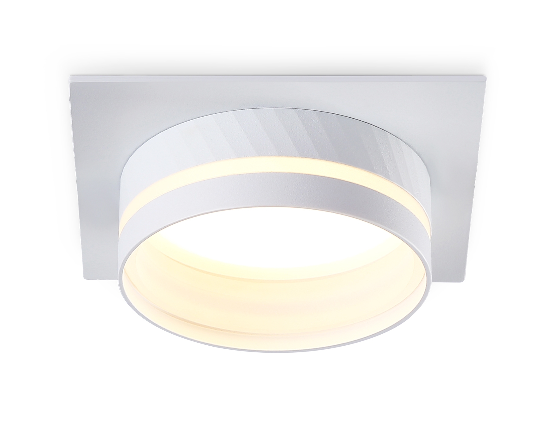 Светильник Ambrella light TN5221 WH белый GX53 110*110*50