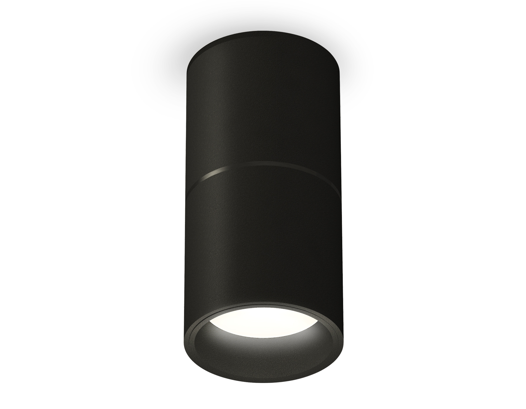 Светильник Ambrella Light XS6302080 SBK/PBK черный песок/черный полированный MR16 GU5.3 (C6302, A2061, N6111)