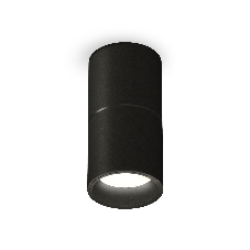 Светильник Ambrella Light XS6302080 SBK/PBK черный песок/черный полированный MR16 GU5.3 (C6302, A2061, N6111)