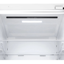 Холодильник LG GA-B509LQYL белый двухкамерный 277/107л морозилка снизу, No Frost