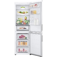 Холодильник LG GC-B459AQQW белый двухкамерный 234/110л морозилка снизу, No Frost