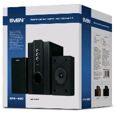Акустическая система Sven SPS-820 2.1 черный 38Вт