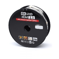 Кабель HDMI 50 м (HIGH speed, Metal gold, Optical) 8K VER 2.1 Кабель HDMI 50 м (HIGH speed, Metal gold, Optical) 8K VER 2.1