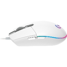 Мышь проводная Logitech G102 LIGHTSYNC белый, 8000 dpi, USB, кнопки - 6