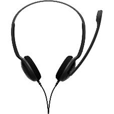Гарнитура EPOS PC 3 Chat чёрный, проводная, 2 x mini jack 3.5 мм
