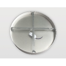 Потолочный светодиодный светильник Ambrella light FV5535 WH белый LED 90W 3000K D600*58 (Без ПДУ)