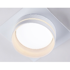 Светильник Ambrella light TN5221 WH белый GX53 110*110*50