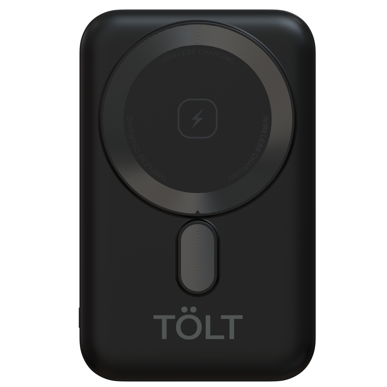 Портативный аккумулятор TOLT Seg KW101 Black, 10000mAh, 22,5W, fast charging and PD, wireless, magnetic, black, CCC/ Powerbank TOLT Seg KW101 Black, 10000mAh, 22,5W, fast charging and PD, wireless, magnetic, black, CCC