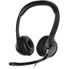 Гарнитура Logitech H390 чёрный, проводная, USB