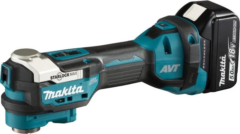 Многофункциональный инструмент Makita DTM52RTJX1 синий/черный