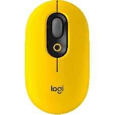 Мышь беспроводная Logitech POP Mouse желтый, 4000 dpi, Bluetooth, кнопки - 4