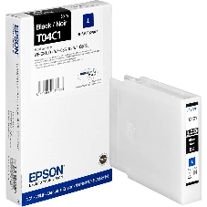 Картридж струйный Epson T04C (C13T04C140) черный (2900 стр.) для WF-C8190DW/WF-C8690DWF