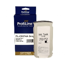 Картридж струйный ProfiLine PL-C9374A (№72) для HP DesignJet T1120ps/T1200/T2300/T1100 MFP Gray