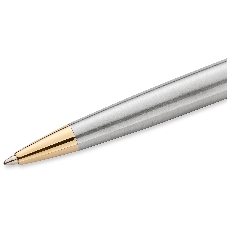 Ручка шариковая Waterman Hemisphere (CWS0920370) Steel GT M, синие чернила, подарочная коробка