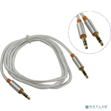 Кабель аудио Defender 3.5мм 1.2M Jack M- Jack M белый