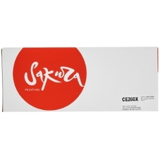 Картридж лазерный Sakura CE260X для HP Color LaserJet CP4020/4025/4520/4525, черный, 17000 к.