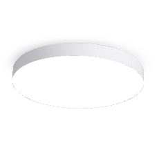 Потолочный светодиодный светильник Ambrella light FV5536 WH белый LED 90W 4200K D600*58 (Без ПДУ)