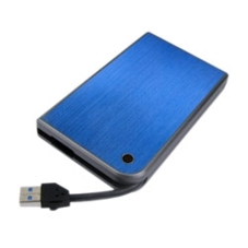 Внешний корпус для HDD/SSD AgeStar 3UB2A14 SATA II пластик/алюминий синий 2.5