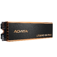 Накопитель SSD ADATA LEGEND 960 MAX, 2Tb, PCIe 4.0 x4, M.2 2280, NVMe, R/W 7400/6800, с радиатором