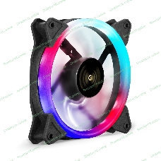 Вентилятор для корпуса ExeGate EX12025H6PSR-PWM.ARGb черный, 120 мм, 1200 об/мин, 33 дБ, 6 pin