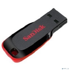Флешка USB Sandisk CZ50 Cruzer Blade (SDCZ50-032G-B35), 32Gb, USB 2.0, R/W 15/4, черный/красный