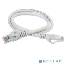 Коммутационный шнур (патч-корд) ITK PC01-C5EUL-05M, кат.5Е UTP, LSZH, 0,5м, серый
