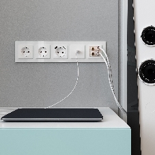 Розетка HDMI (белый)