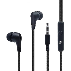 Проводные наушники Oklick HS-S-250 черный, внутриканальные, Jack 3.5 мм