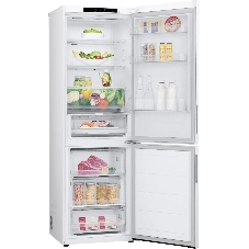 Холодильник LG GC-B459AQQW белый двухкамерный 234/110л морозилка снизу, No Frost